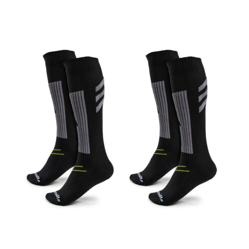 MEDIAS PACK X2 PORTILLO GRIS TOPO